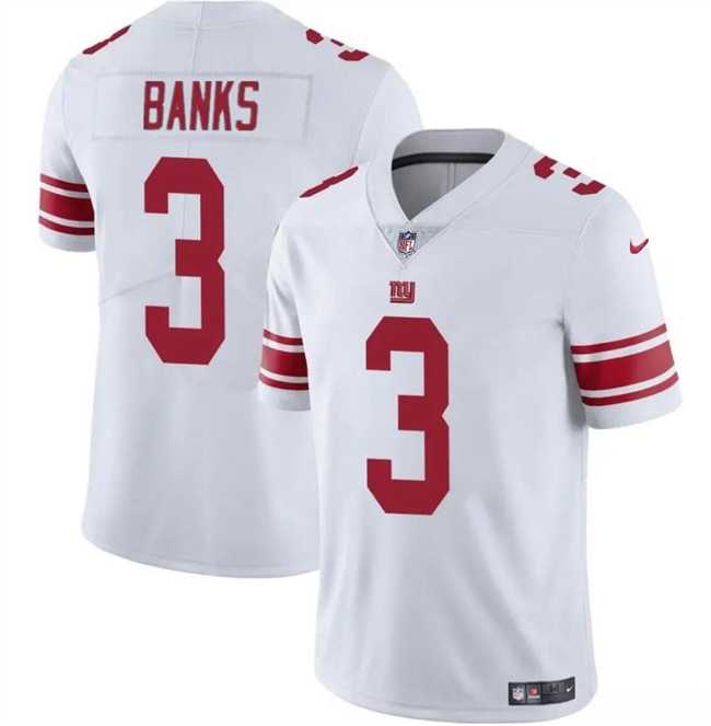 Men & Women & Youth New York Giants #3 Deonte Banks White Vapor Untouchable Limited Football Stitched Jersey,We sell and wholesale Men & Women & Youth New York Giants #3 Deonte Banks White Vapor Untouchable Limited Football Stitched Jersey on line form chian!